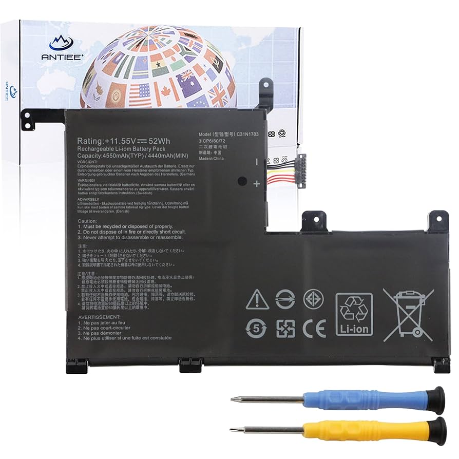 Thay pin laptop Transformer Book Flip TP500 – B31N1345 (6 cell)