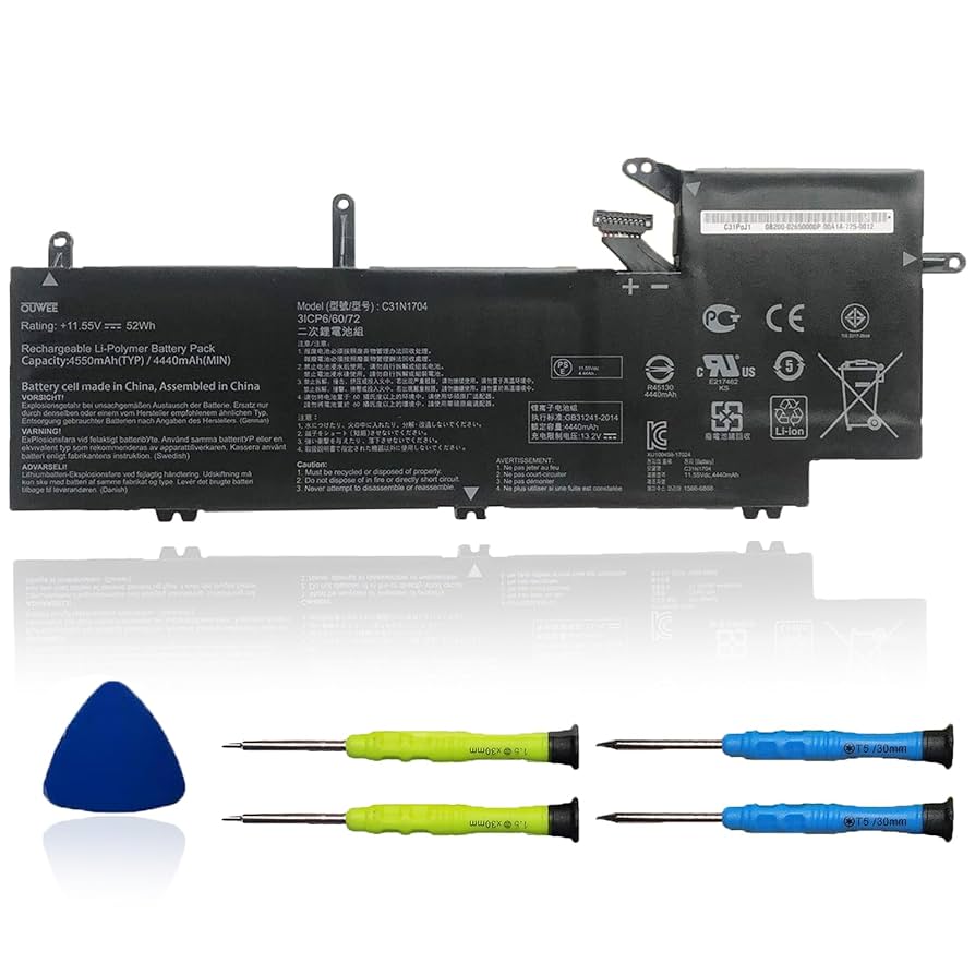 Thay pin laptop Acer Spin 3 SP314-52 Aspire 5 A514-51 TravelMate X3410-M X3410-MG – AC17A8M (3 cell)