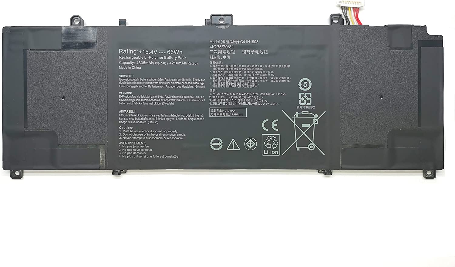 Thay pin laptop Asus ROG Flow Z13 GZ301 GZ301VF GZ301VI GZ301VU GZ301VV GZ301ZE NR2201 – C41N2102 – 4 cell