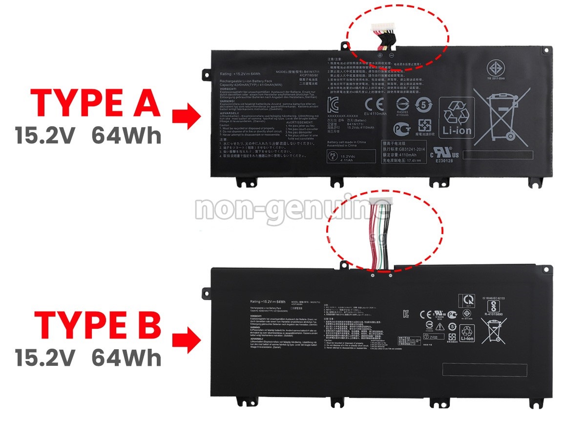 Thay pin laptop Asus X542 C21N1634 (Zin) – 4 cell