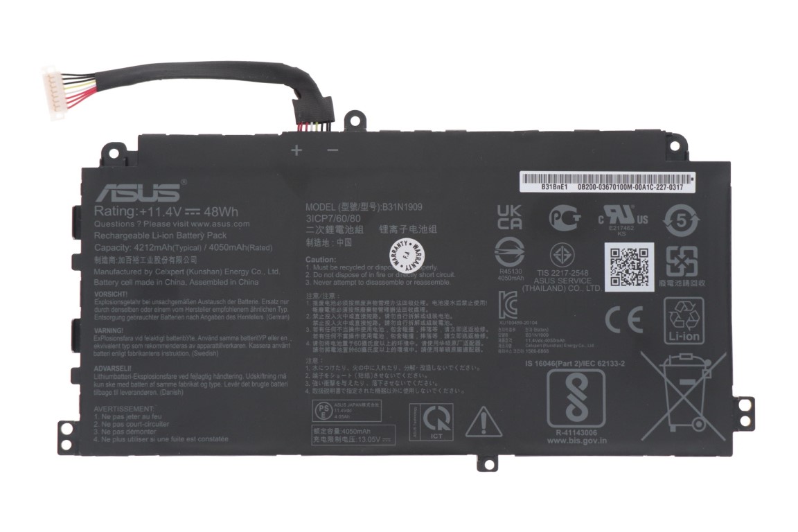 Thay pin laptop ZenBook Flip UX461FA UX461FN UX461UA – C31N1714 (3 cell)