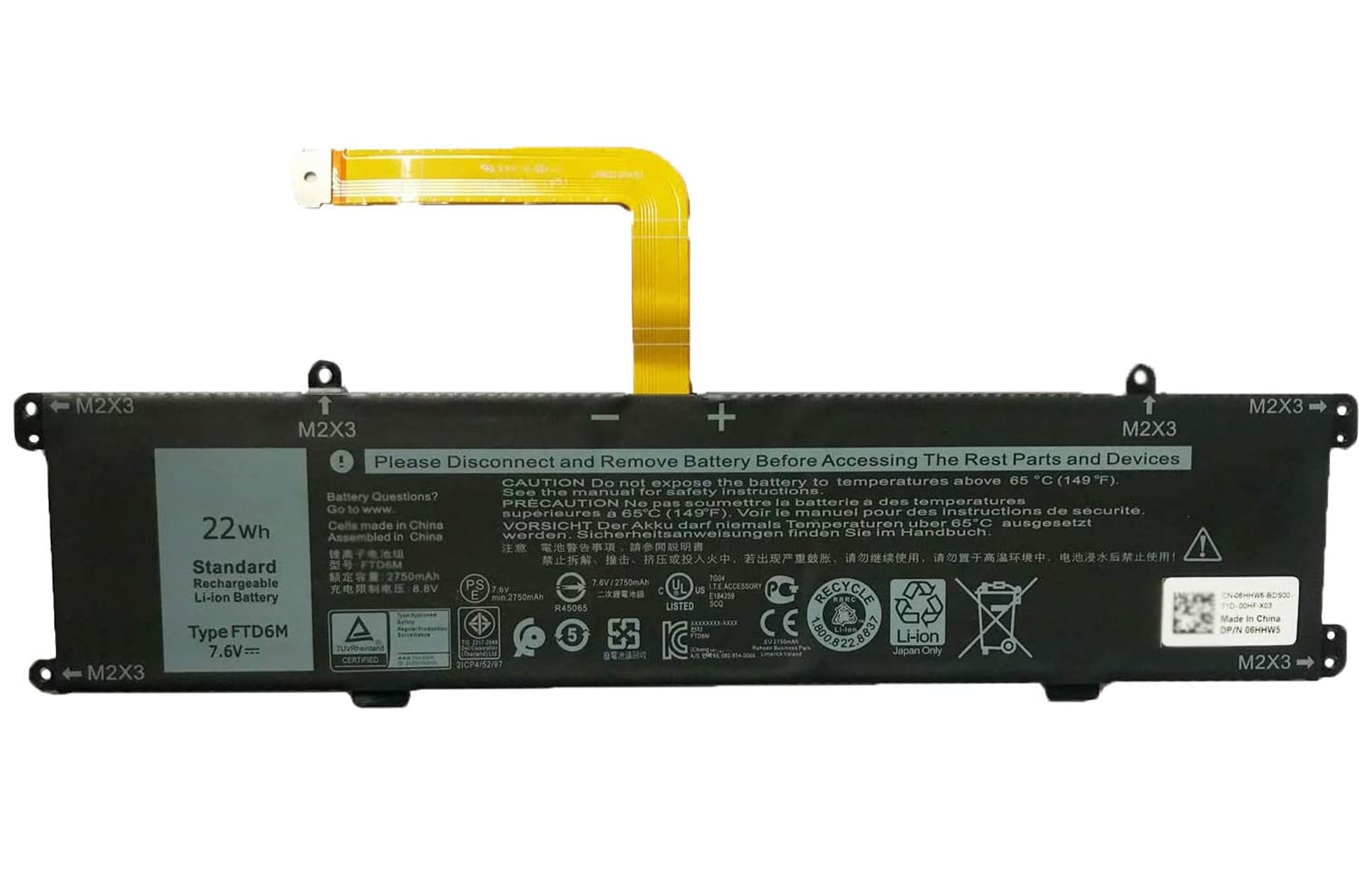 Thay pin laptop Dell Inspiron N3010 N4010 N3520 N4010 N4050 N5010 M5010 N5110 M5030 M5040 N5050 – 6 CELL