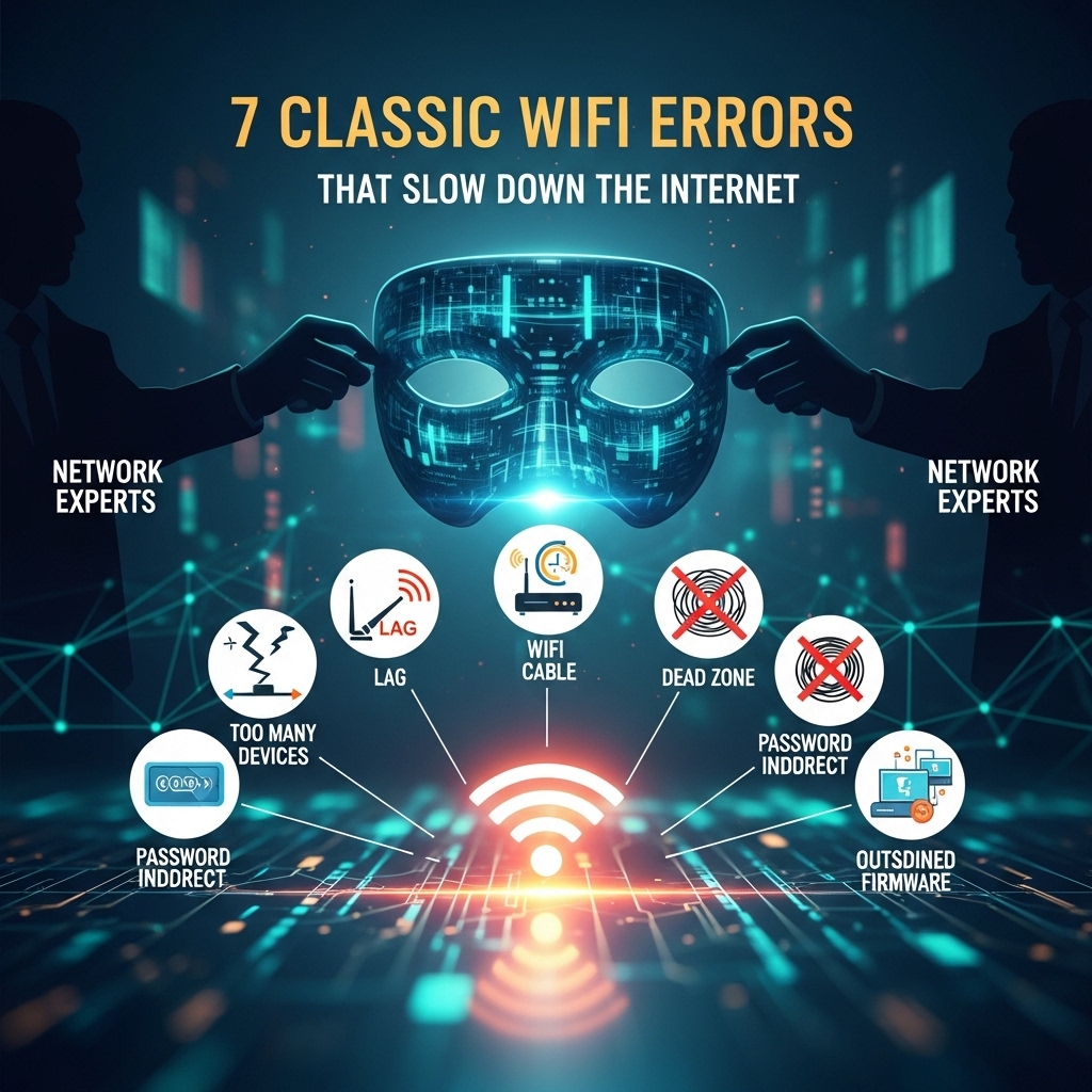 wifi troubleshooting, slow internet fix, router optimization, mesh wifi setup, network interference