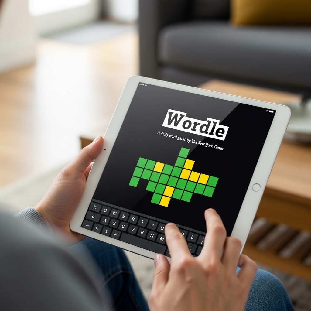 Wordle, puzzle game, daily challenge, word game, New York Times