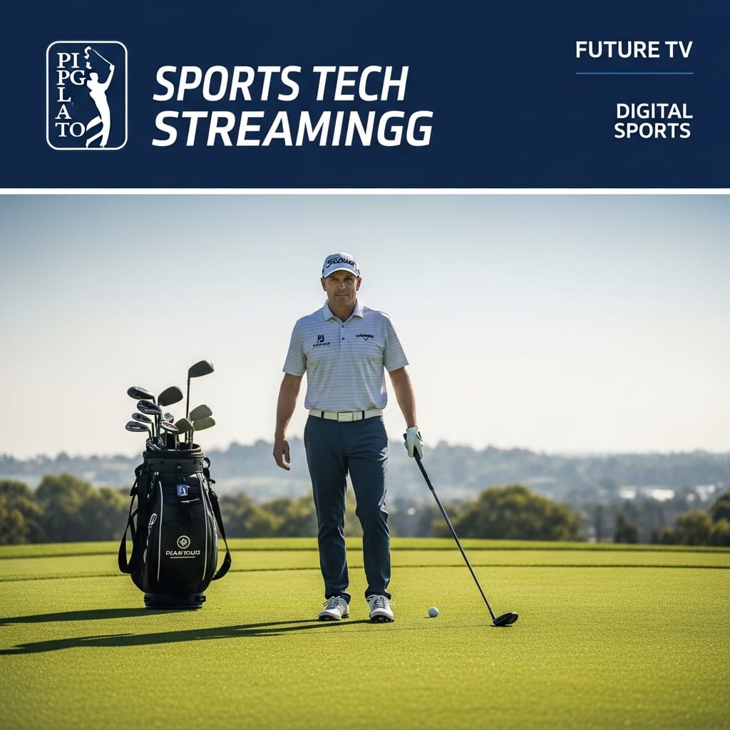 Sports Streaming, Golf Tech, PGA Tour, Future TV, Digital Sports