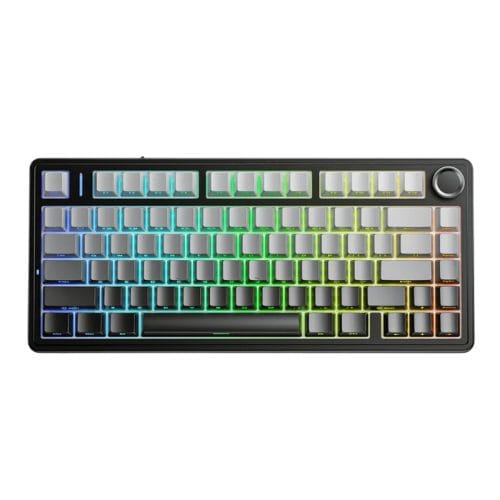 Bàn phím cơ gaming AULA F75 Xám Đen Gradient | 3 Mode, Reaper Switch, RGB (NK)