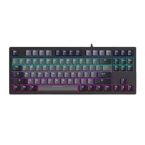 Bàn phím cơ gaming Dareu EK87 V2 | Có dây, TKL, Linear Switch, RGB, Gray/Black