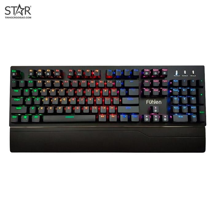 Bàn phím cơ gaming Fuhlen Eraser | Có dây, Fullsize, Optical Switch, RGB - Ảnh 2