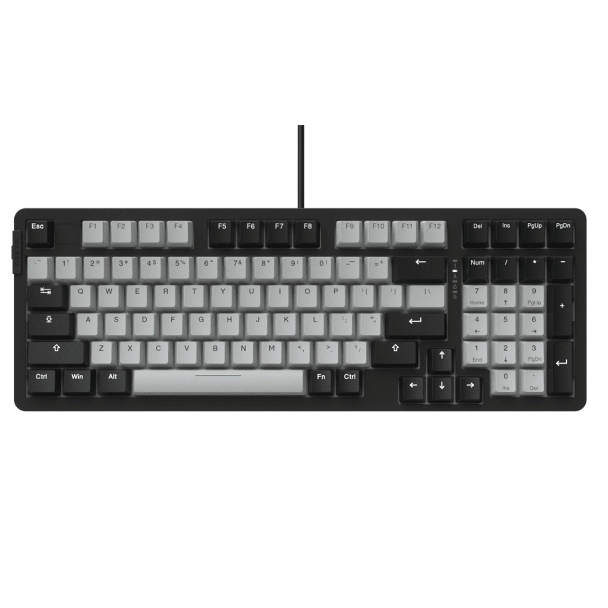 Bàn phím cơ gaming Dareu EK98X | Có dây, Fullsize, Optical Switch, RGB, Black-Grey - Ảnh 2