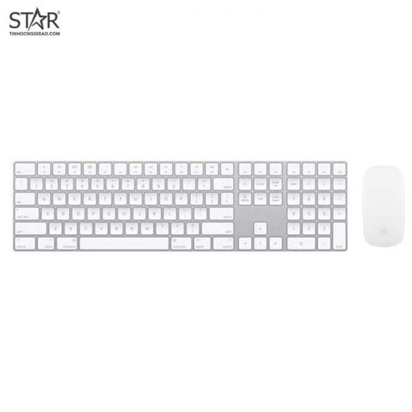 Combo phím chuột văn phòng Apple A1843 | Bluetooth, Fullsize, White