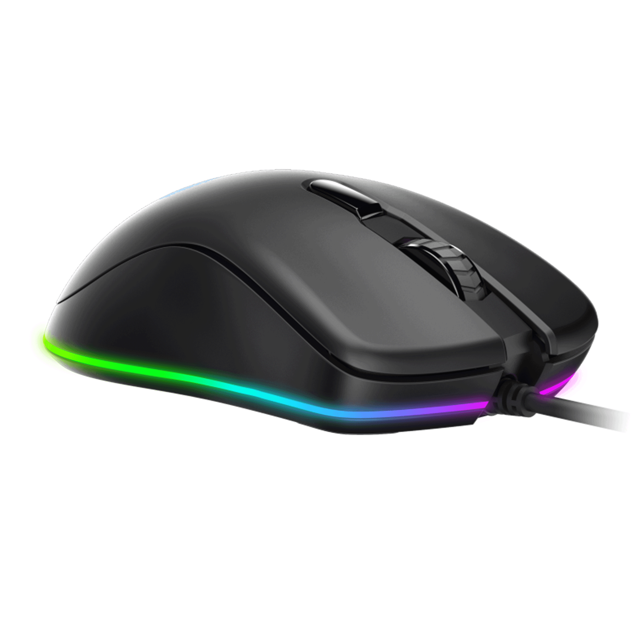 Chuột gaming DareU EM908X | Có dây, 6400 DPI, 88g, RGB, Đen - Ảnh 3