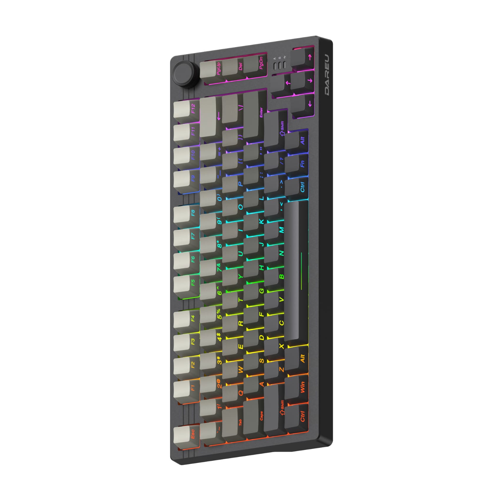 Bàn Phím Cơ Không Dây Dare-U EK75 Pro Dream Aqua (Triple Mode / Gasket Mount / RGB) Dream (Linear) Switch - Ảnh 3
