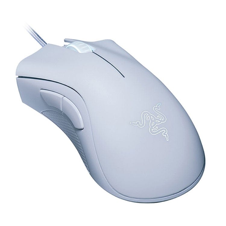 Chuột gaming Razer DeathAdder Essential | Có dây, 6400 DPI, 96g, RGB, Trắng - Ảnh 2