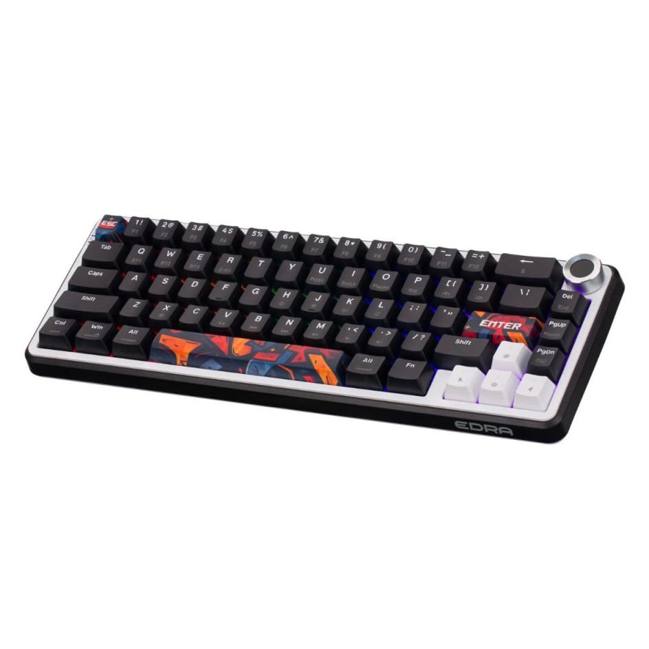 Bàn phím cơ gaming E-Dra EK368S | Không dây, Red Switch - Ảnh 2