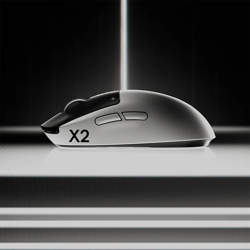 Chuột gaming Logitech PRO X2 SUPERSTRIKE Wireless (910-007778) | Không dây Lightspeed, 44K DPI, Lunar Eclipse - Ảnh 5