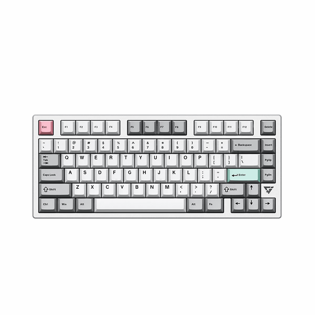 Bàn Phím Không Dây Gaming ATK VXE V75K Silver | CNC Led RGB, Anya Switch (Linear)