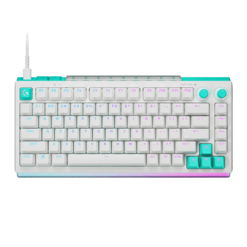 Bàn phím cơ Gaming Logitech G512 X 75 TMR White Tactile Switch (920-013962) | Analog, LIGHTSYNC RGB, 8K Hz
