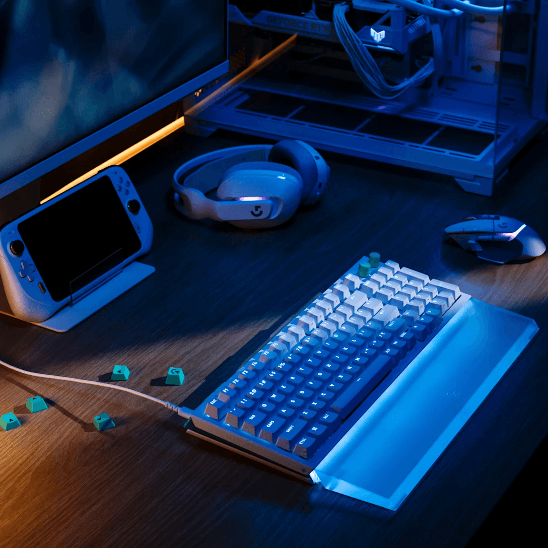 Bàn phím cơ Gaming Logitech G512 X 98 TMR White Tactile switch (920-014010) | Analog TMR, LIGHTSYNC RGB - Ảnh 5