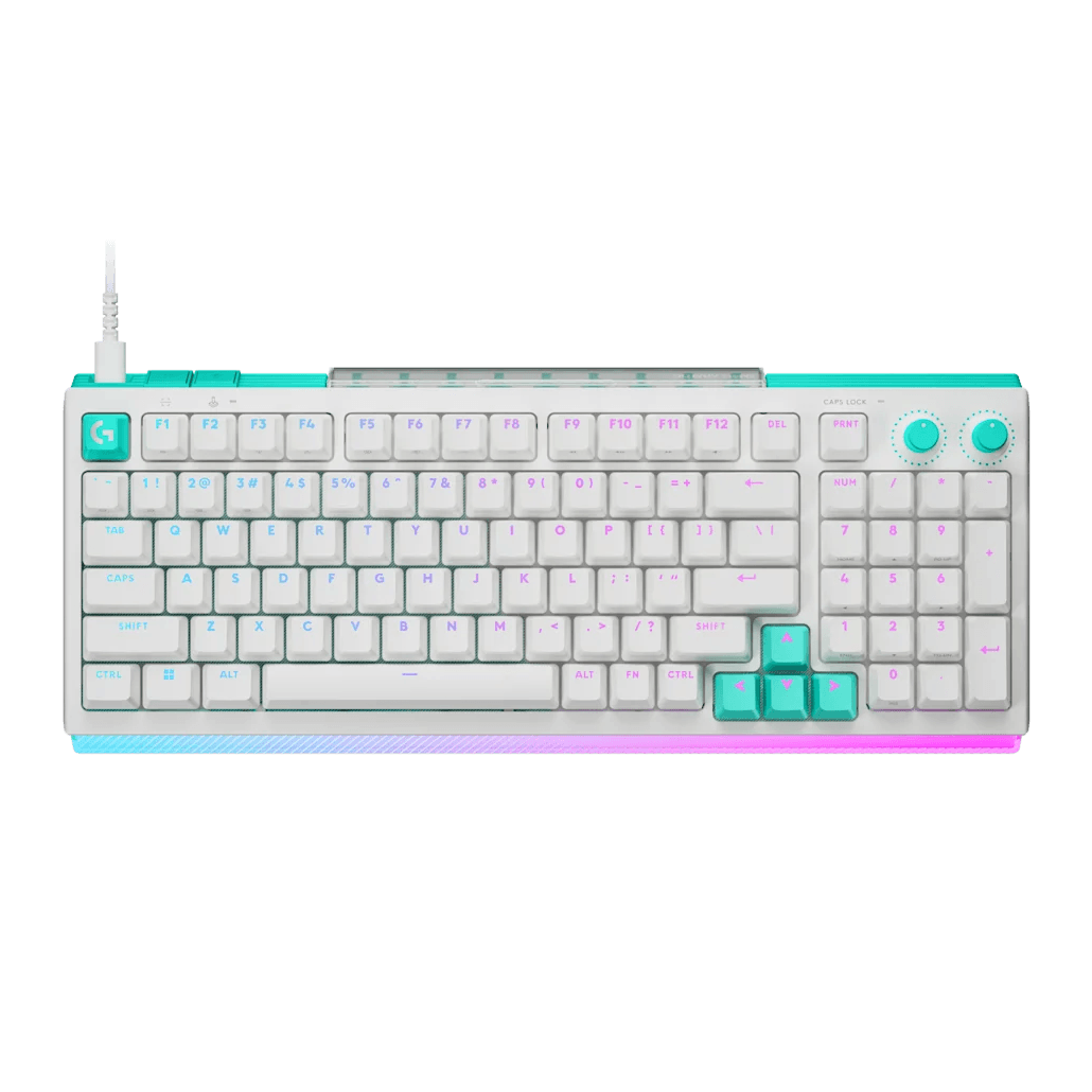 Bàn phím cơ Gaming Logitech G512 X 98 TMR White Tactile switch (920-014010) | Analog TMR, LIGHTSYNC RGB