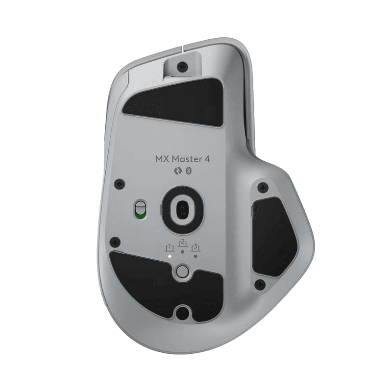 Chuột văn phòng Logitech MX Master 4 | Bluetooth 5.1, 8000 DPI, 150g, Xám - Ảnh 4