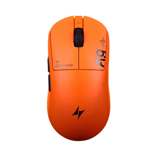 Chuột Gaming Không Dây ATK Dragonfly A9 AIR | 2 Mode, Màu Cam