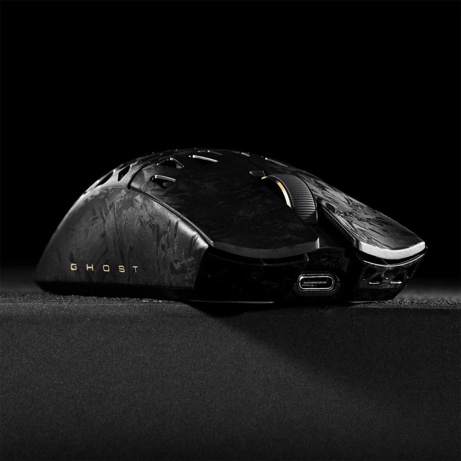 Chuột Gaming Không Dây ATK Blazing Sky Ghost Extreme Hollow Carbon Fiber | 2 Mode, Đen - Ảnh 4