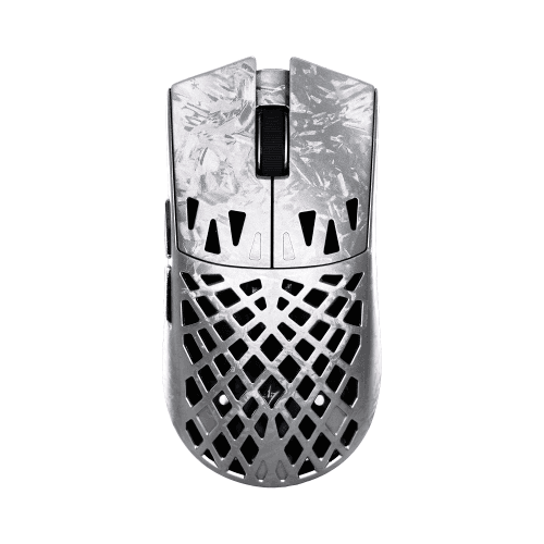 Chuột Gaming Không Dây ATK Blazing Sky Ghost Ultimate Hollow Carbon Fiber | 3 Mode, Silver
