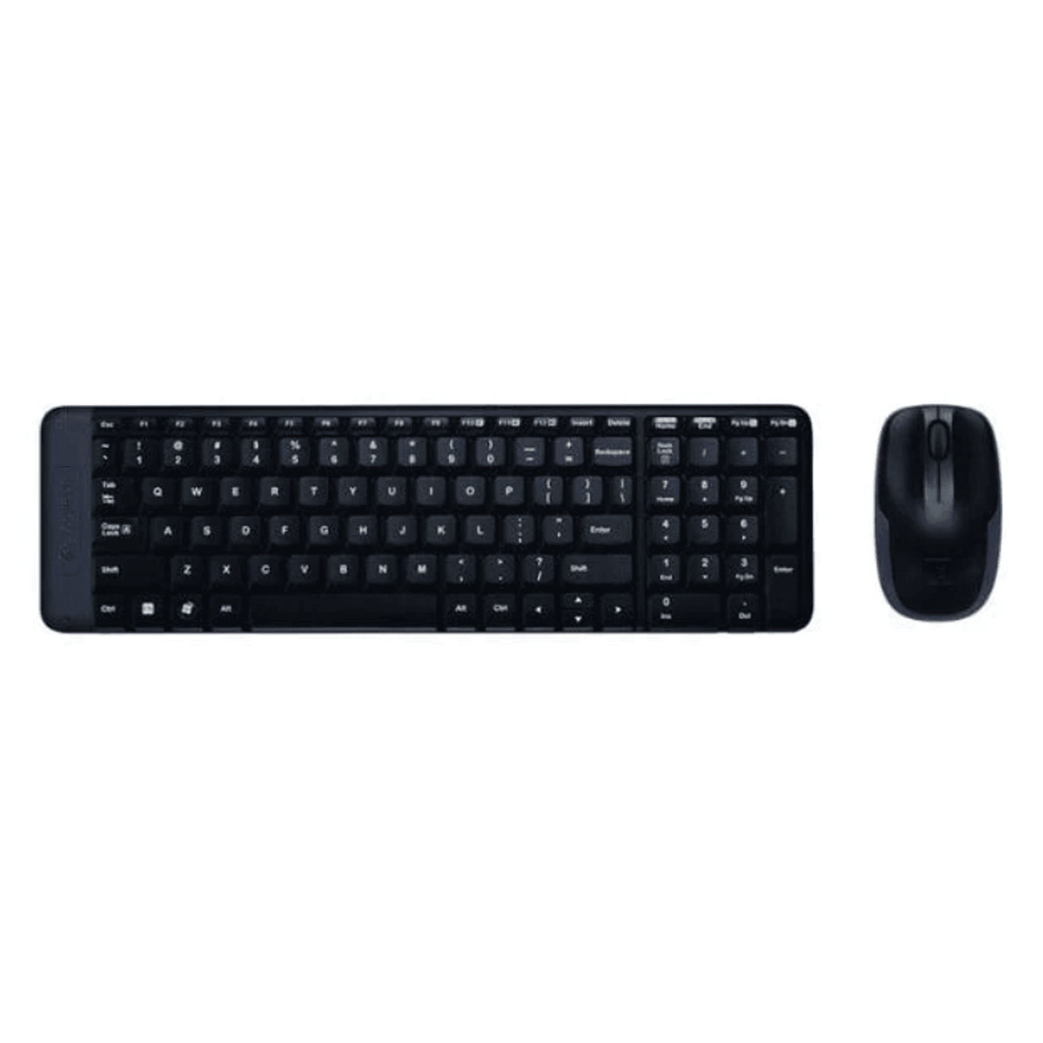 Combo phím chuột văn phòng Logitech MK220 | Wireless, Fullsize, Black