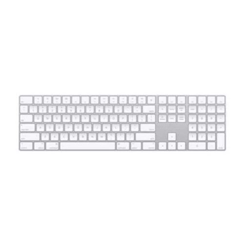 Bàn phím giả cơ văn phòng Apple Magic Keyboard | Bluetooth, Fullsize, Silver