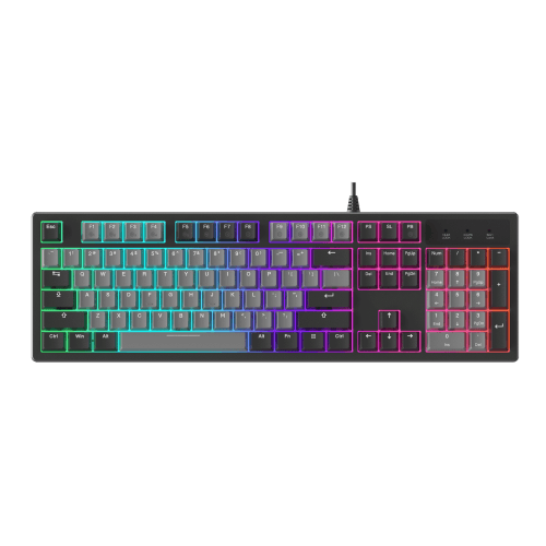 Bàn phím cơ gaming Dareu EK104 | Có dây, Fullsize, Linear Switch, RGB, Gray