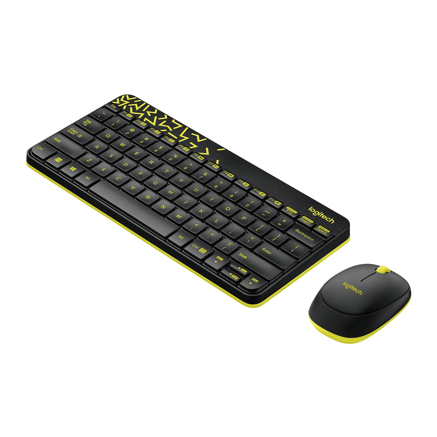 Combo phím chuột văn phòng Logitech MK240 | Wireless, Mini, Black - Ảnh 2