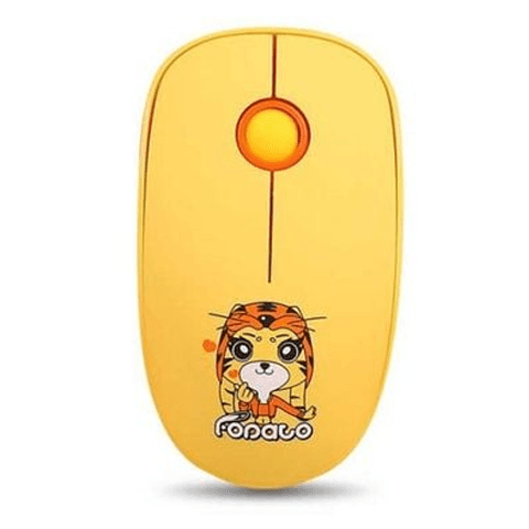 Chuột văn phòng FD L8 | Wireless 2.4Ghz, 1500 DPI, 50g, Vàng
