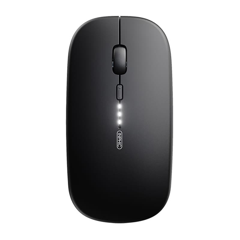 Chuột văn phòng INPHIC M1P Chính Hãng | Wireless, 1600 DPI, 73g, Đen