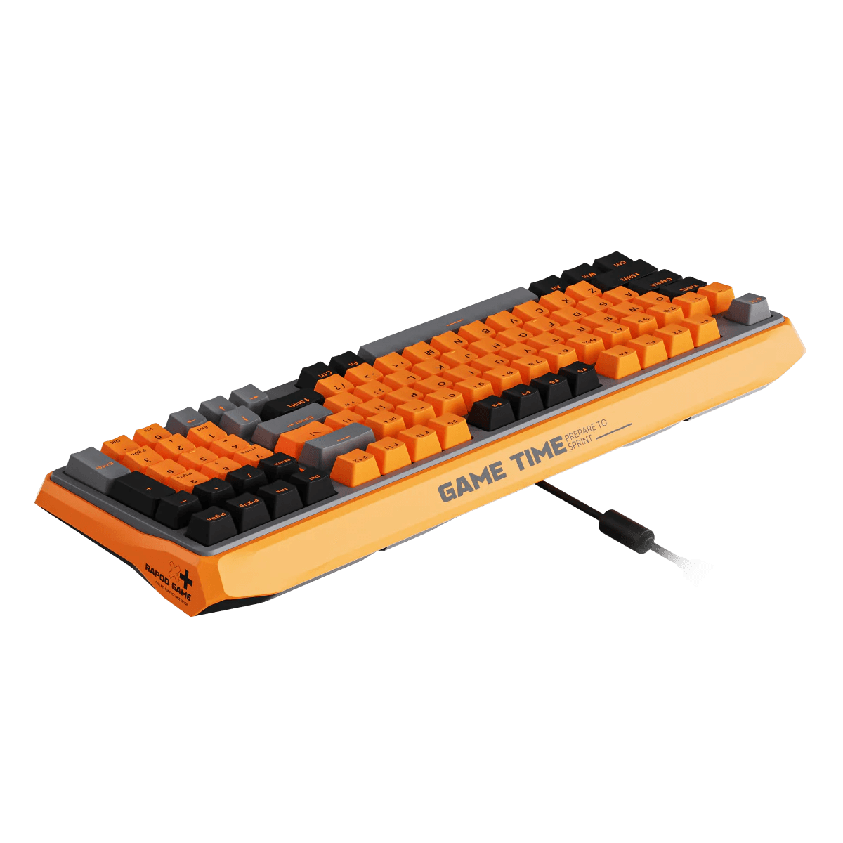 Bàn phím gaming Rapoo ESK750-98 | Orange Grey Black, Blue Switch - Ảnh 4