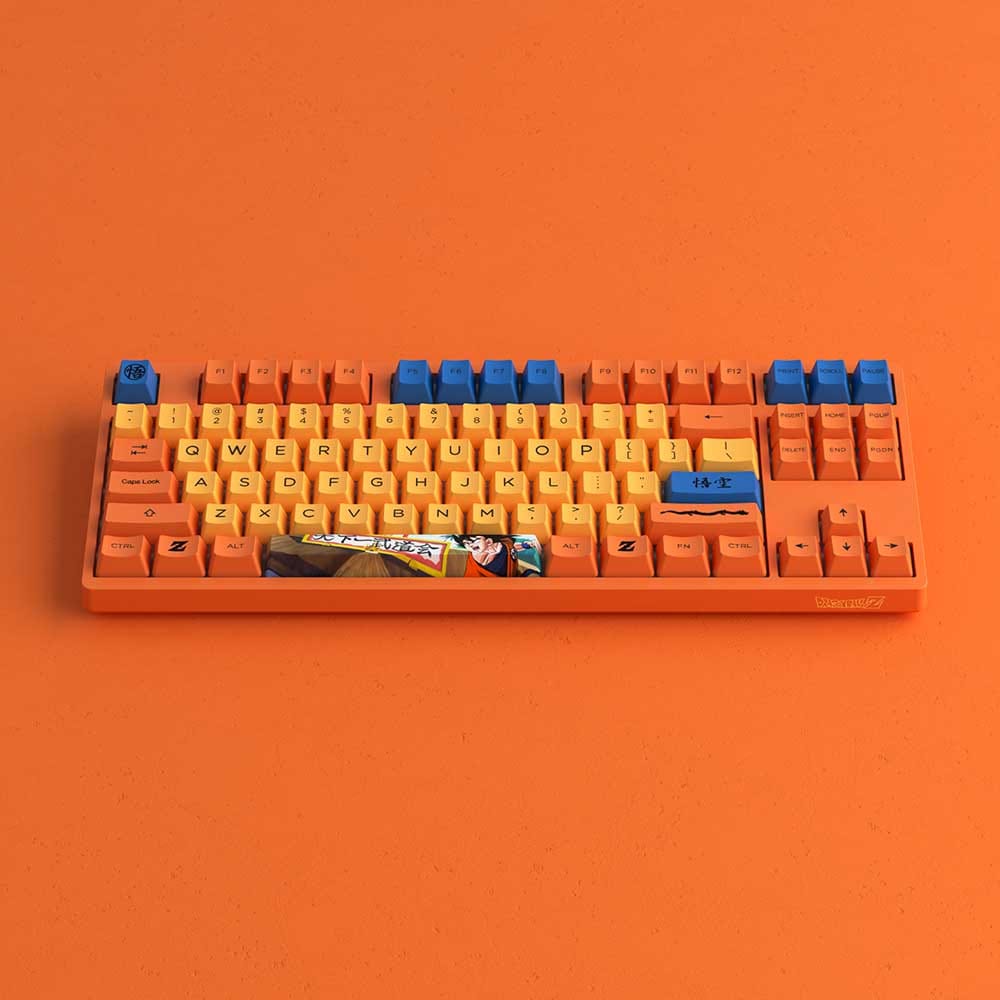 Bàn phím cơ gaming Akko 3087 RF Dragon Ball Z | Wireless, TKL, Linear Switch, Gokutheme - Ảnh 2