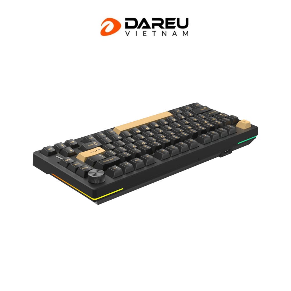 Bàn phím cơ gaming Dareu EK75 Rapid Trigger | Có dây, TKL, Magnetic Switch, RGB, Black, Rapid Trigger - Ảnh 5